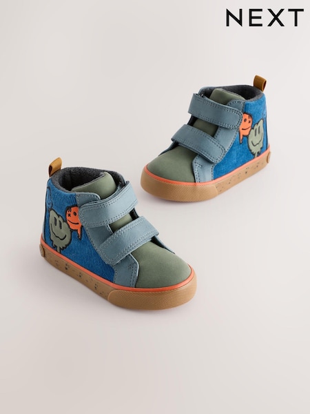 Blue Character Wide Fit (G) Warm Lined Touch Fastening Boots (B38060) | kr384 - kr451