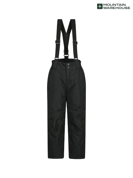أسود - Mountain Warehouse Kids Raptor Snow Trousers (B38061) | ‏198 ر.ق.