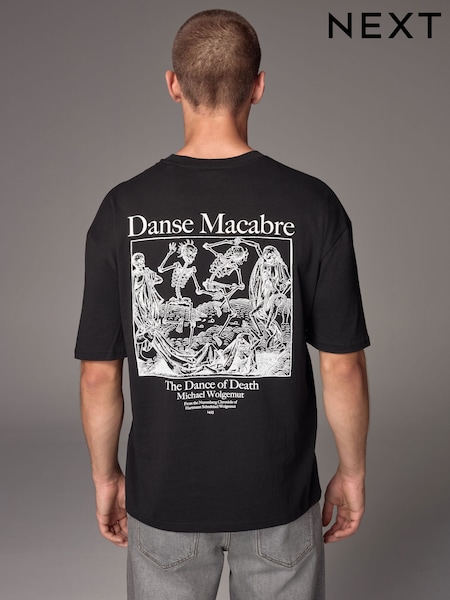 Black Artist Licence 100% Cotton T-Shirt (B38458) | €10.50