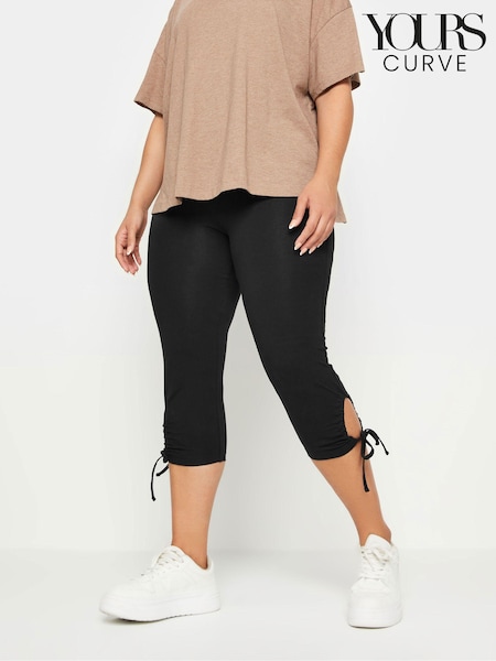 Yours Curve Tie Hem Cropped Leggings (B38683) | 31 €