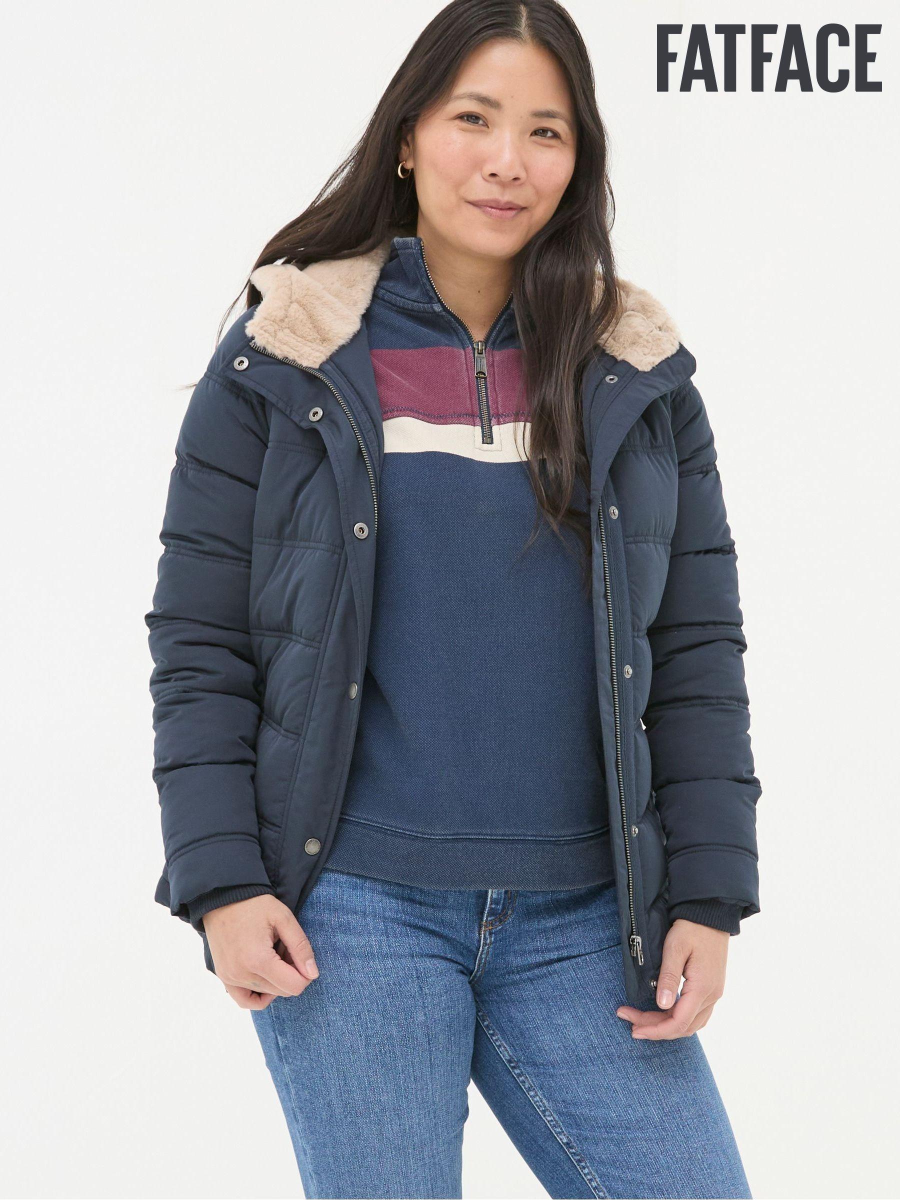 Next fat face coat clearance