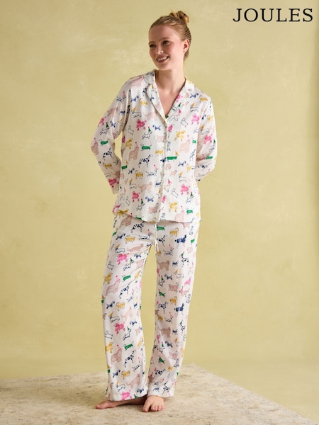 Joules Bonnie Satin Pyjama Set (B38737) | NT$1,820