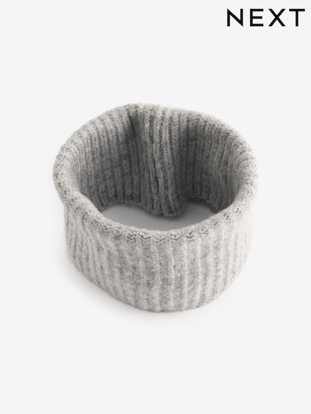 Серый - Chunky Rib Snood (1-16yrs) (B39119) | €6 - €9