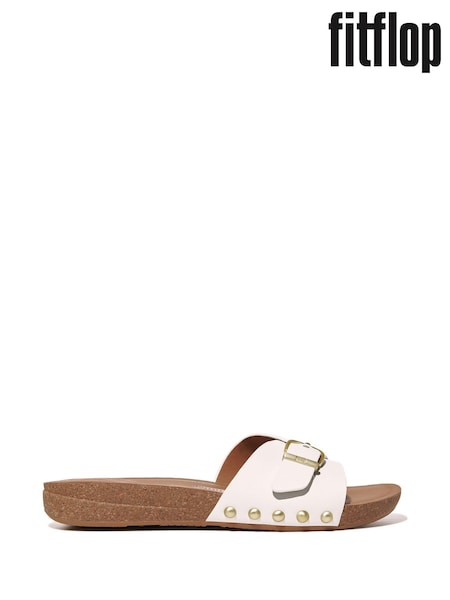 FitFlop IQushion Adjustable Buckle Leather Slides (B39265) | 5,107 UAH