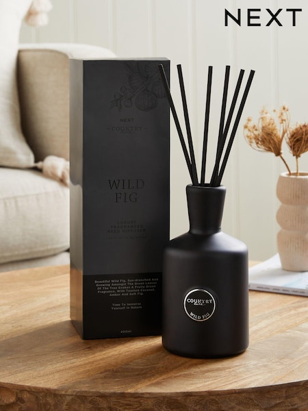 Country Luxe Wild Fig 400ml Fragranced Reed Diffuser (B39273) | €45