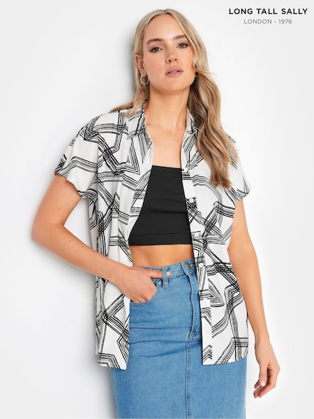 Long Tall Sally Natural Grown On Sleeve Shirt (B39530) | AED169