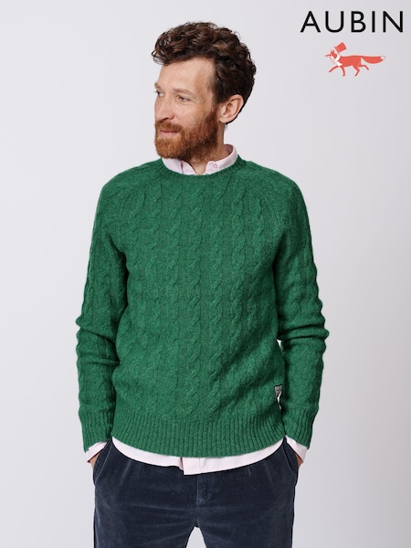 Aubin Woodhall Cable Crew Jumper (B39798) | €59