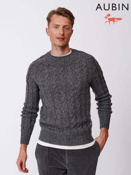 Aubin Woodhall Cable Crew Jumper (B39809) | €59