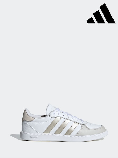 adidas White/Gold Breaknet Sleek Trainers (B39873) | 2,704 UAH