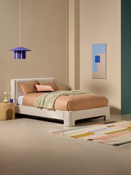 MADE.COM Pax Boucle Off White Bed Leonora (B40249) | €756 - €916