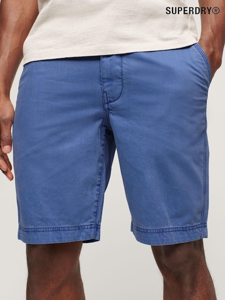 Світло-блакитний - Superdry Офіцер Чіно Шорти (B40388) | 2 704 грн