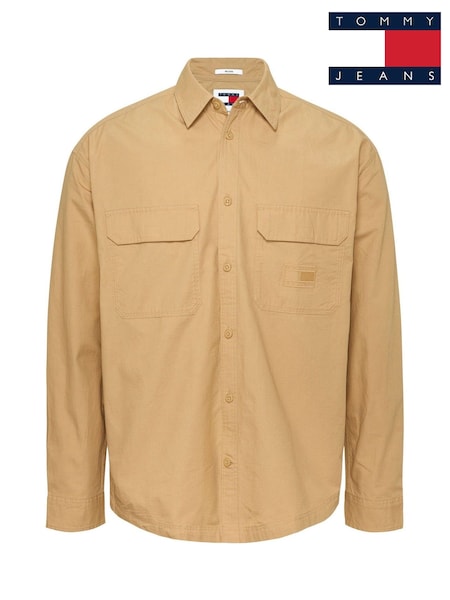 Tommy Jeans Beige 100% Cotton Shirt (B40463) | €120