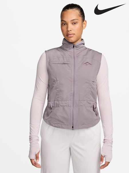 Nike Lilac Purple Repel Trail Running Vest (B40479) | €51