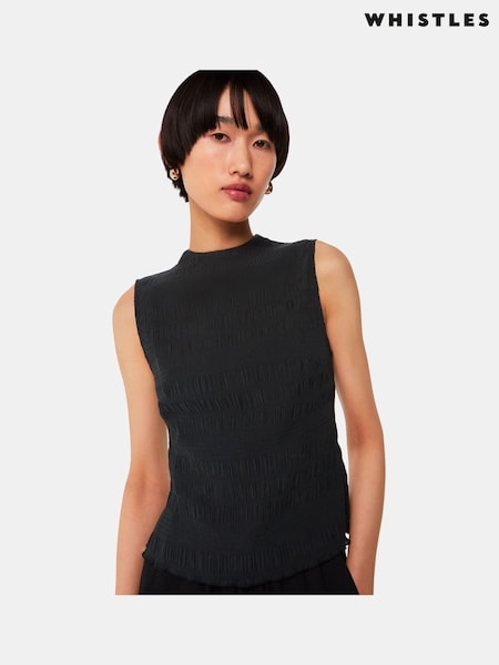 Whistles Plissé Sleeveless Top (B40506) | 54 €