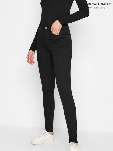 Long Tall Sally Black Ava Stretch Skinny Jeans (B40648) | €49