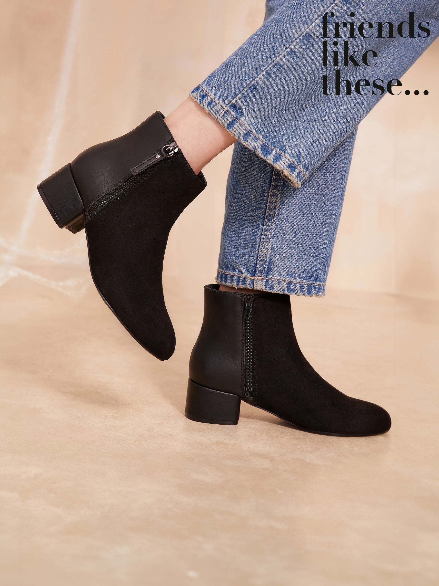 Women s Boots Friends Like These Ankle Low Brandedfashion Next Luxembourg