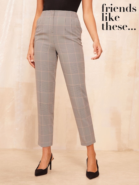Friends Like These Tailored Ankle Grazer Trousers Co Ord Suit (B40982) | 142 LEI