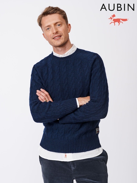 Aubin Woodhall Cable Crew Jumper (B41177) | €59