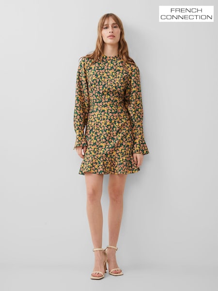 French Connection Aleezia Flavia Textured Dress (B41241) | 415 LEI