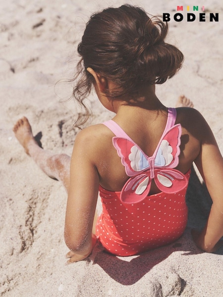 Boden Butterfly Logo Back Swimsuit (B41305) | 116 LEI - 135 LEI