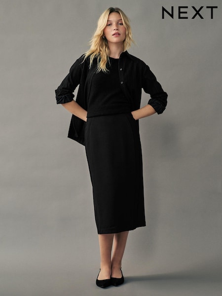 Black Sculpting High Waisted Skirt (B41323) | €21