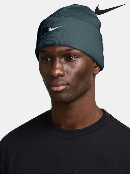 Nike Blue Peak Swoosh Beanie (B41441) | €16