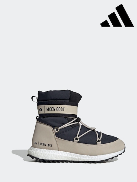 adidas Black/White adidas x Moon Boot Boost High Boots (B41562) | AED524