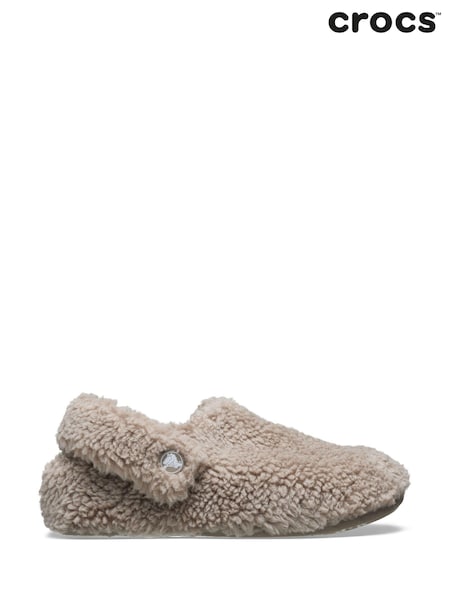 Pilzbraun - Crocs Kids Cozzzy Slippers (B41682) | 62 €