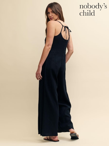 Nobody's Child Black Maryana Jumpsuit (B41703) | €43.50