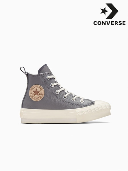 Converse Fleece Lined Chuck Taylor EVA Lift Junior Trainers (B41892) | 196 LEI