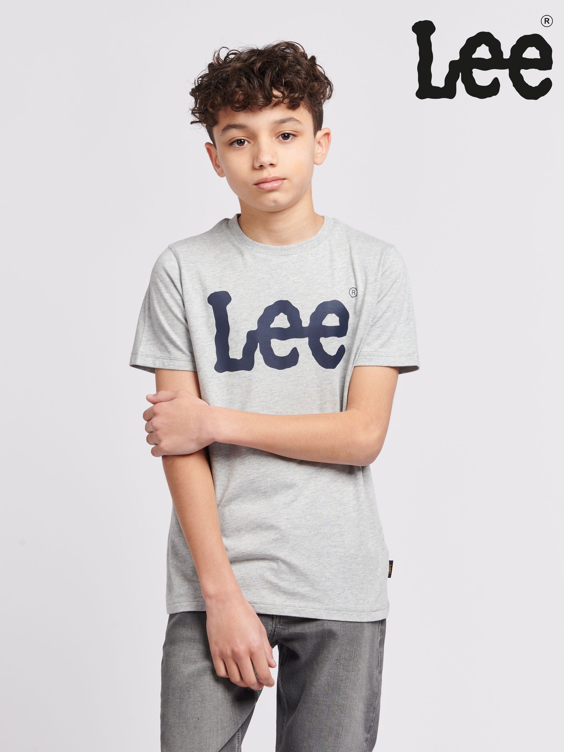 ◆LEE◆ Swim Buddy Graphic T-Shirt Light Grey Buy Sports Lee Graphic Short Sleeve Online | Next USA