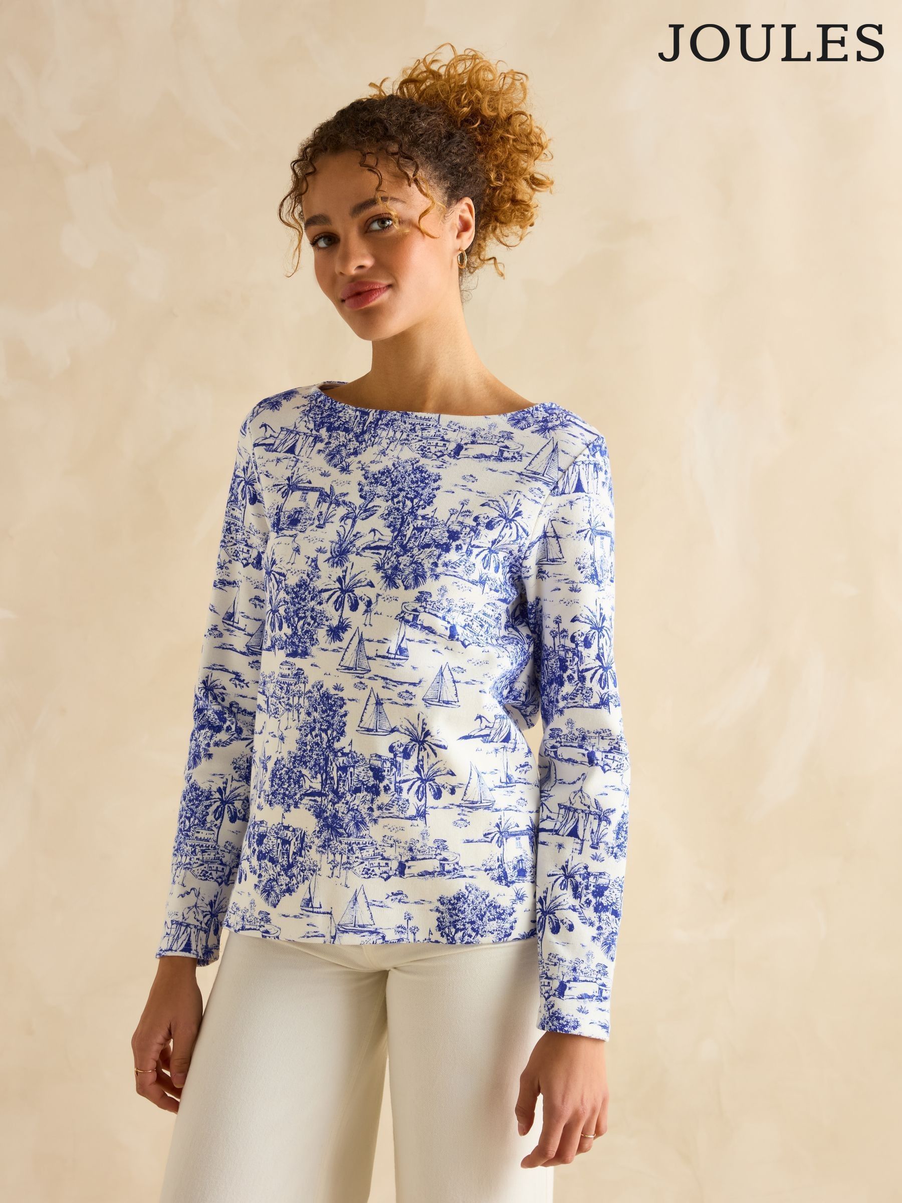 Buy Women's Long Sleeve Jersey Print Online | Next Poland