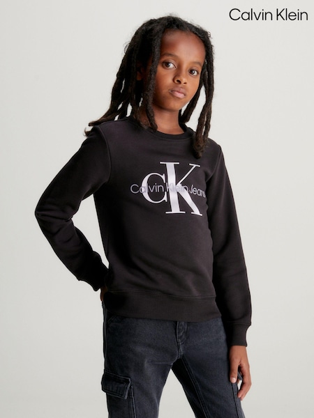 Calvin Klein Black 100% Cotton Monogram T-Shirt (B42433) | €21.50 - €41.50