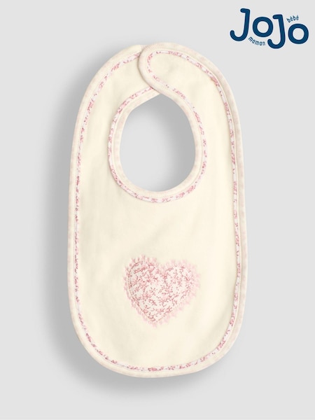JoJo Maman Bébé Love Heart Bib (B42460) | 10 €