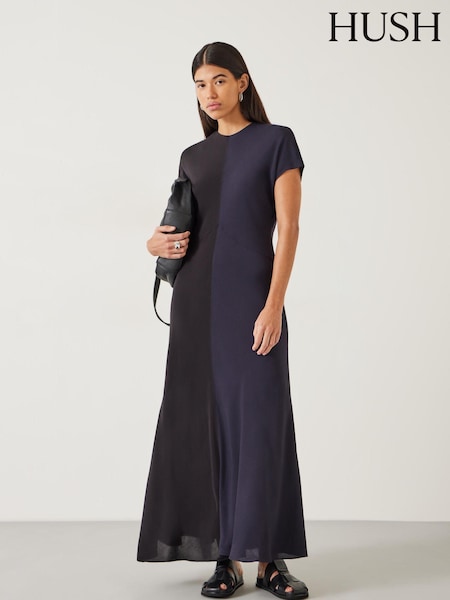 Hush Blue Georgia Maxi Dress (B42476) | €56
