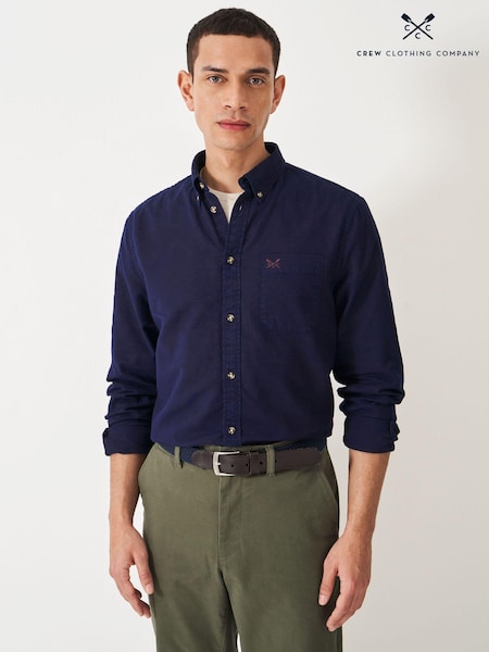 Crew Clothing Classic Fit Garment Dyed Oxford 100% Cotton Shirt (B42615) | 37 €