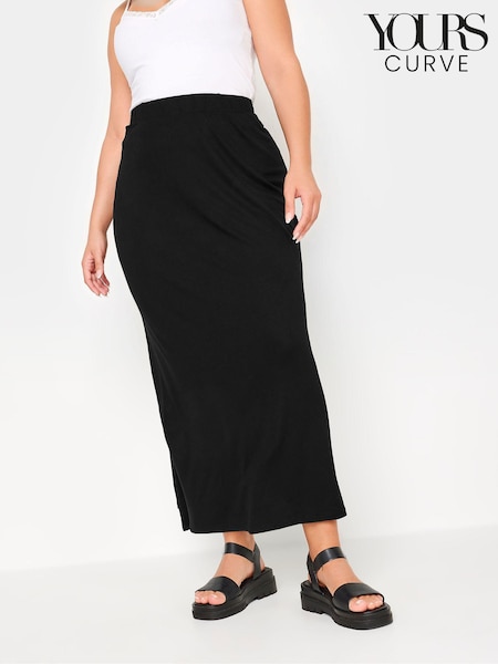 Yours Curve Tube Maxi Skirt (B42687) | ‏116‏₪