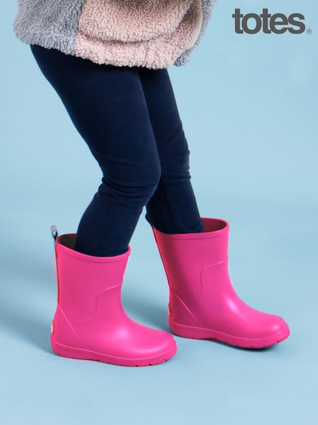 Vaaleanpunainen - Totes Childrens Charley Welly Boots (B43047) | €39