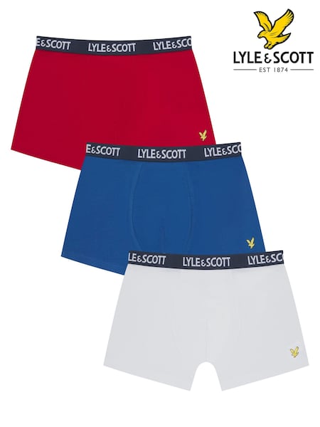 Lyle & Scott Underwear Boys Markus Trunks 3 Pack (B43730) | 31 €