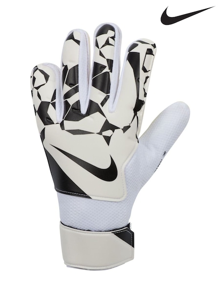Nike White Kids Junior Match Goalkeeper Gloves (B43833) | €29