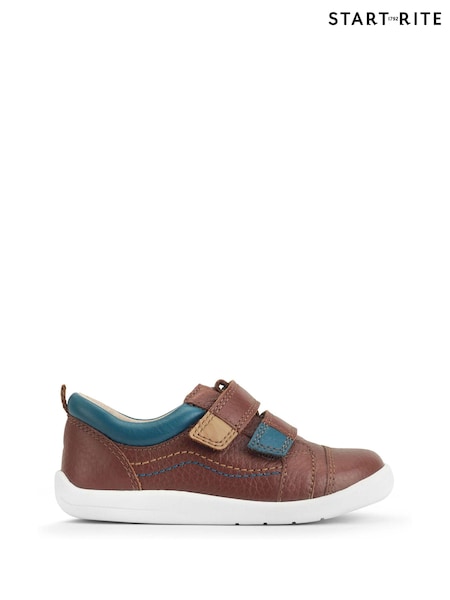 Maro - Start Rite Playhouse Leather Rip Tape Trainer Pantofi (B44037) | 179 LEI