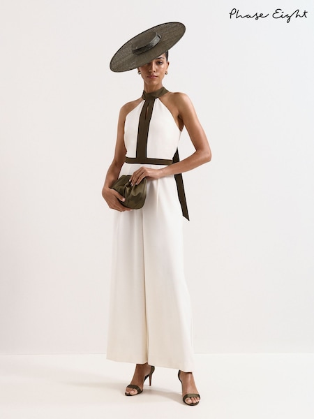Cream - Phase Eight Monica Jumpsuit