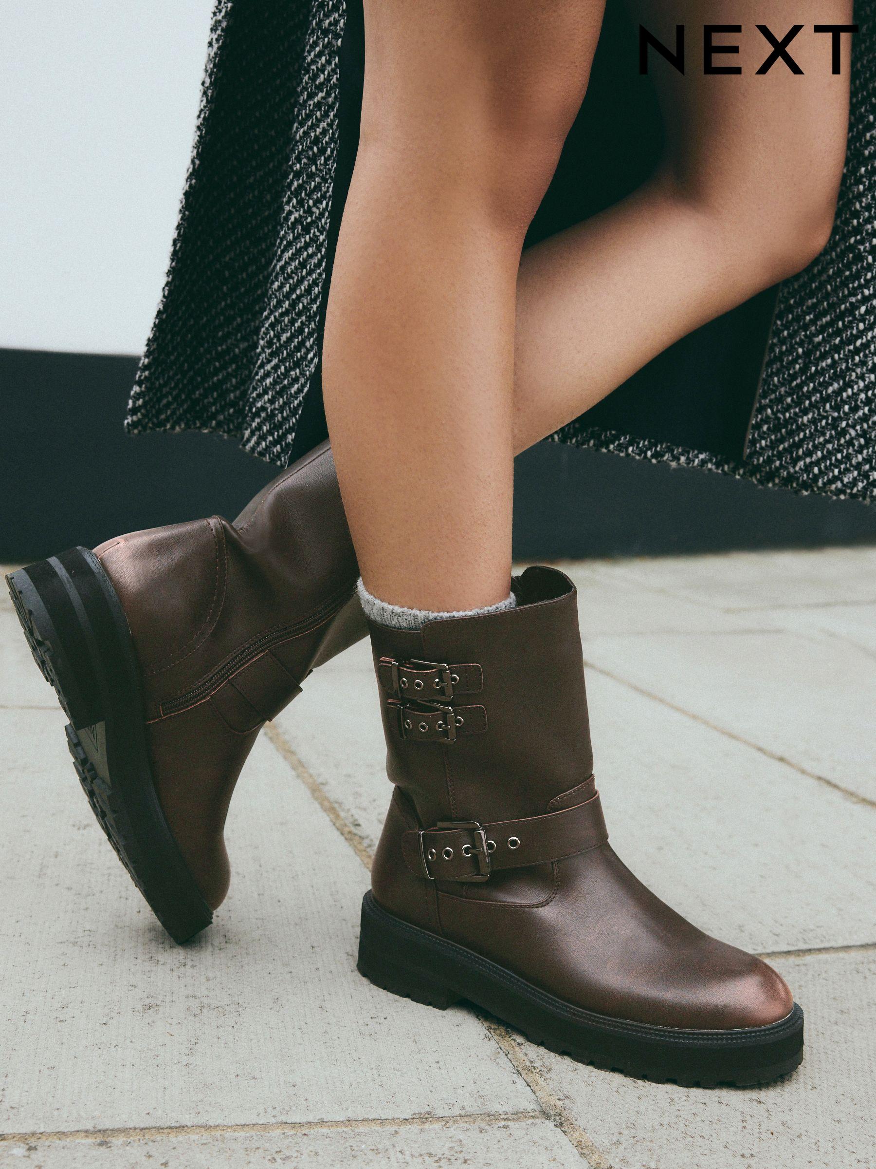 Next ladies biker boots new arrivals