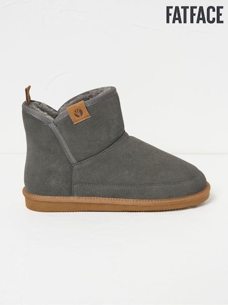 FatFace Suede Slipper Boots (B44312) | R$ 490