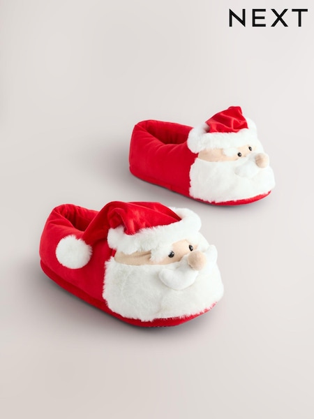Red Santa Christmas Slippers (B44566) | €12