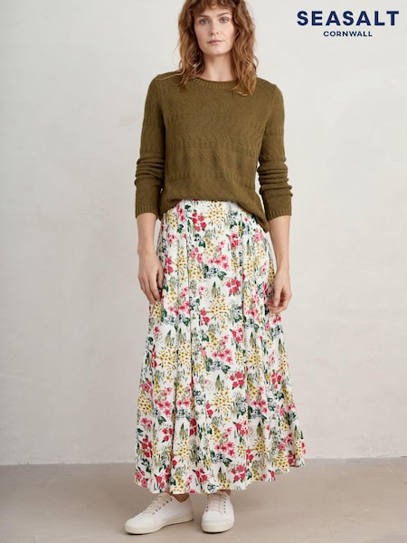 Seasalt Cornwall Multi Lethlean Skirt (B44668) | €42