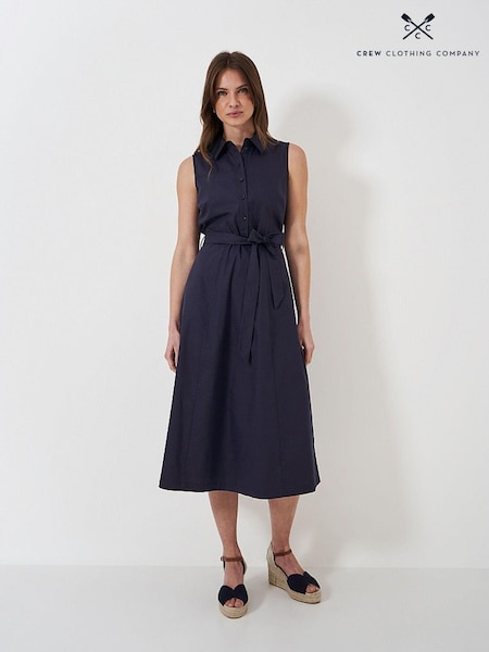 Crew Clothing Sleeveless Shirt Dress (B44690) | 318 LEI