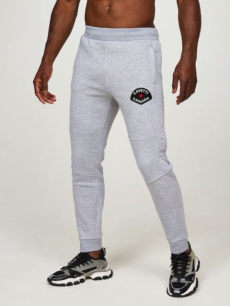 Zavetti Canada Mens Grey Botticini Mesh Joggers (B44703) | €36