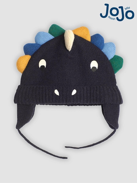 JoJo Maman Bébé Navy Dino Hat (B44951) | €21.50