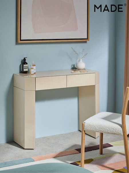 MADE.COM Ecru White Eleni Dressing Table (B44960) | €631